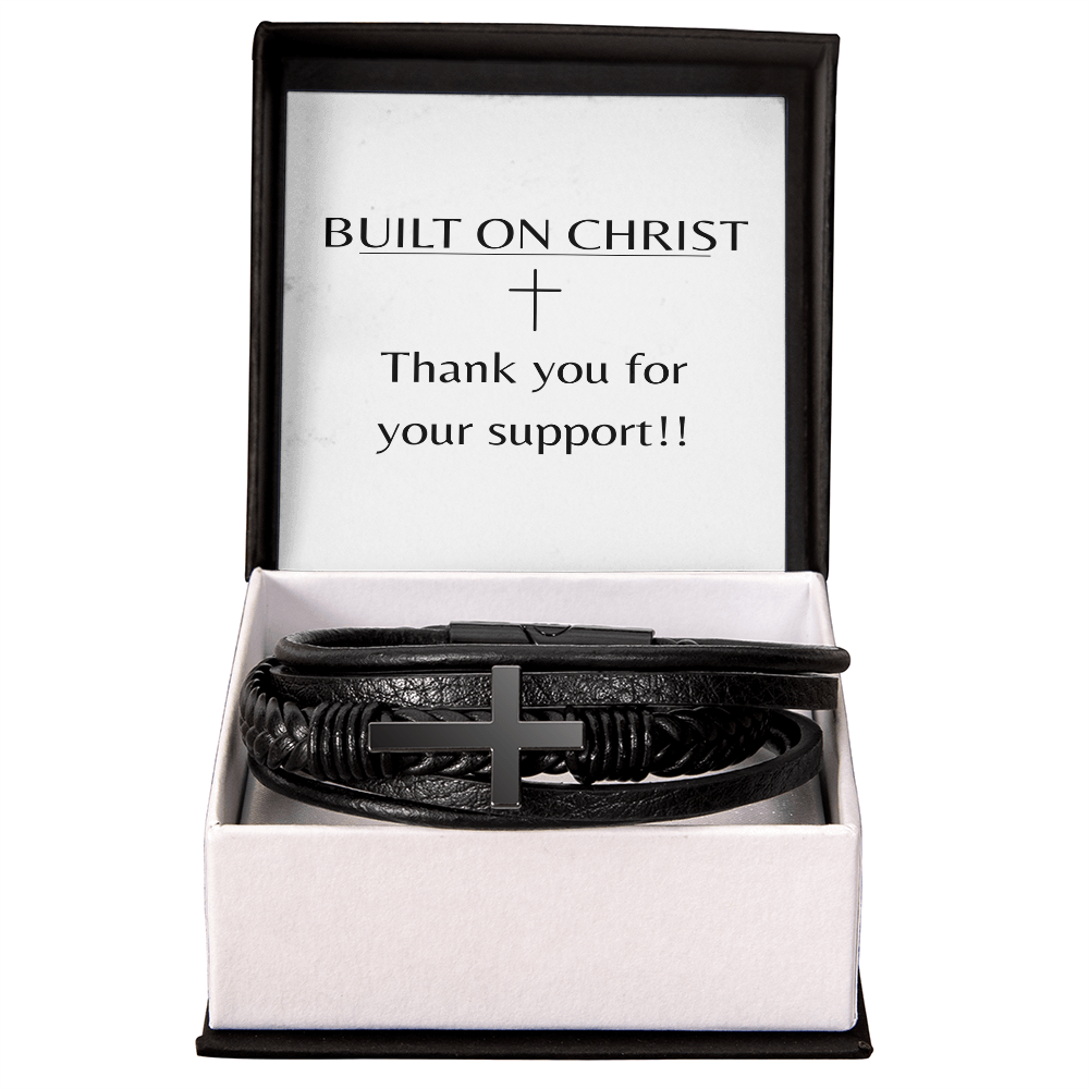 Men's Cross Bracelet