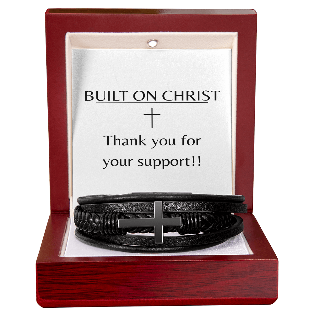 Men's Cross Bracelet